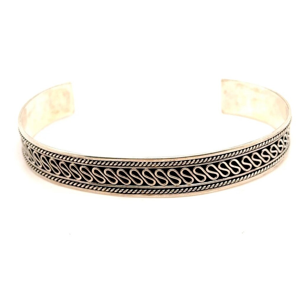 925 BA Swirl Cuff